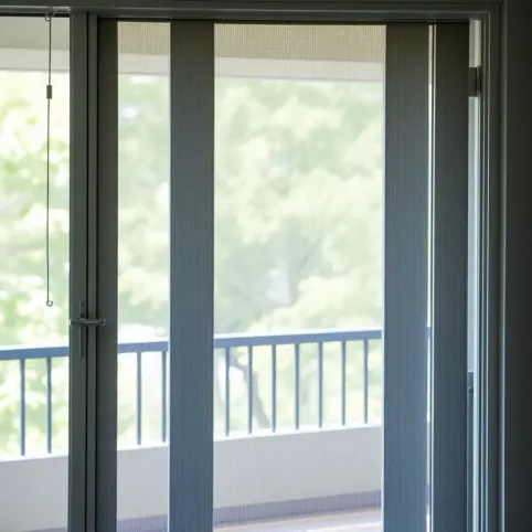 moskitiera na drzwi balkonowe na zawiasach