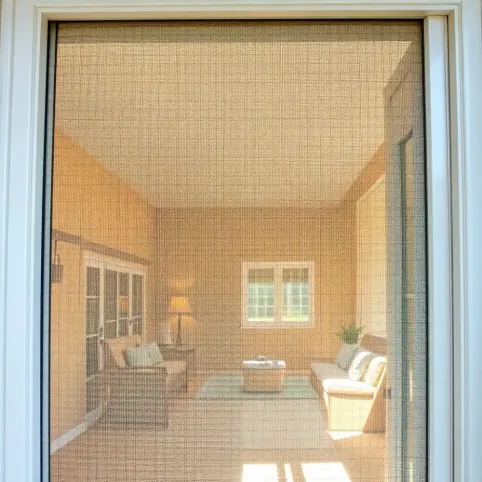 Moskitiera na drzwi wejściowe na zawiasach