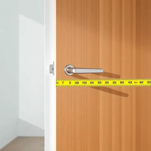 Na jakiej wysokości klamka w drzwiach