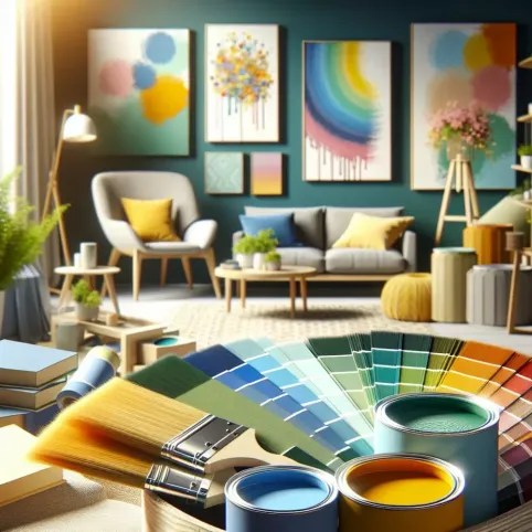 Najlepsze farby do malowania mieszkania