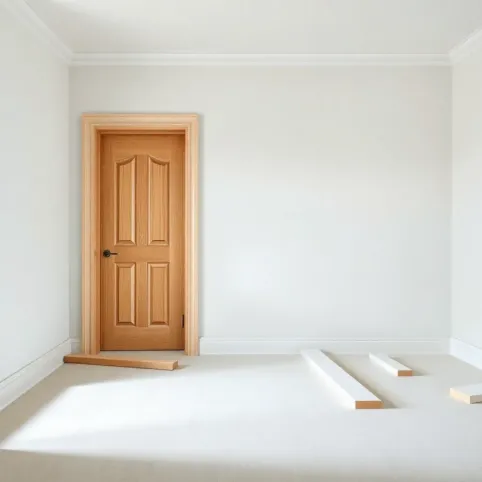 Najpierw listwy czy drzwi