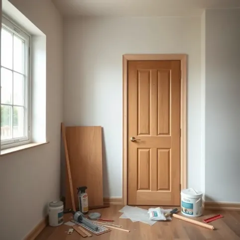 Najpierw malowanie czy drzwi