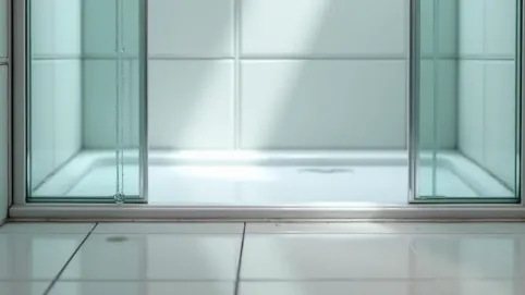 Nieszczelne drzwi kabiny prysznicowej