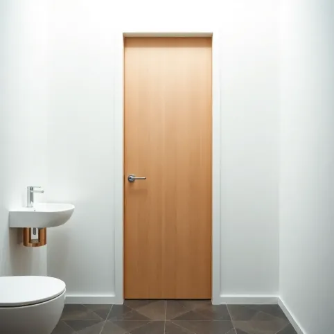 Nowoczesne drzwi do łazienki