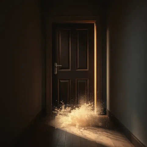 O czym świadczy trzaskanie drzwiami