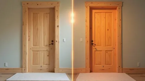 ocieplanie drzwi drewnianych