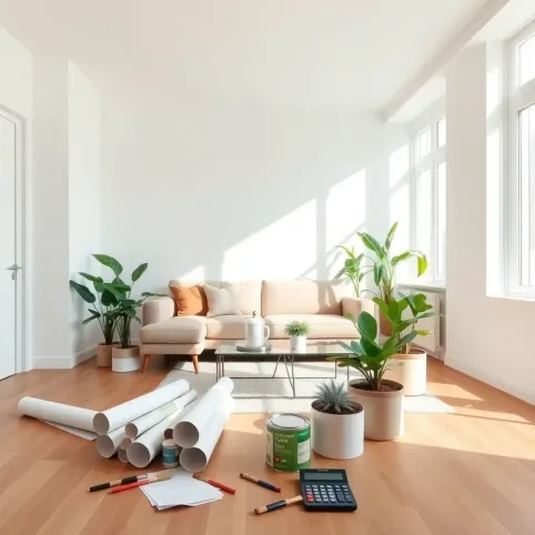 Odświeżenie mieszkania koszt