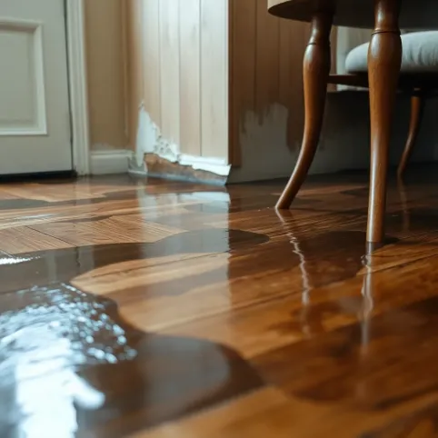 Opis szkody zalania mieszkania