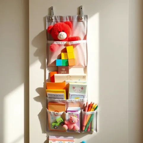 Organizer na drzwi dla dzieci