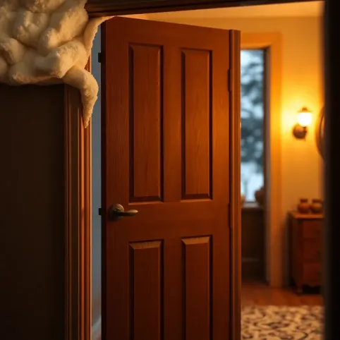 Pianka do ocieplania drzwi