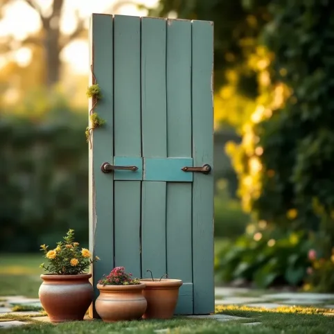 Pomysł na stare drzwi