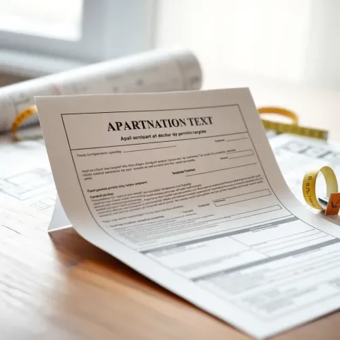 Pozwolenie na remont mieszkania wzór