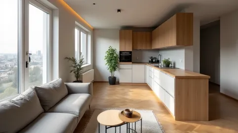 Projekt mieszkania 35m2