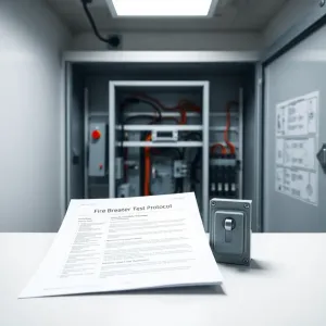 Protokół badania wyłącznika ppoż wzór