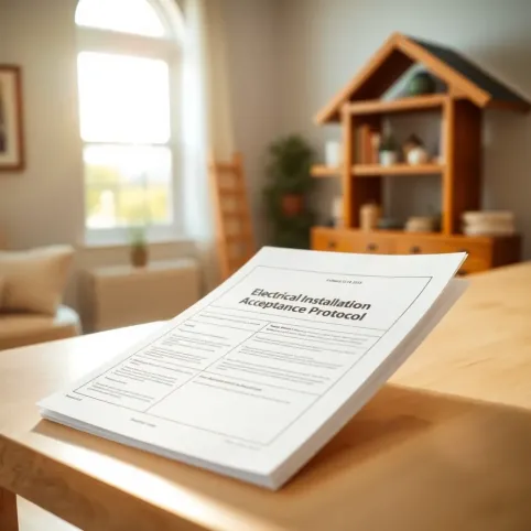 Protokół odbioru instalacji elektrycznej w domu jednorodzinnym wzór