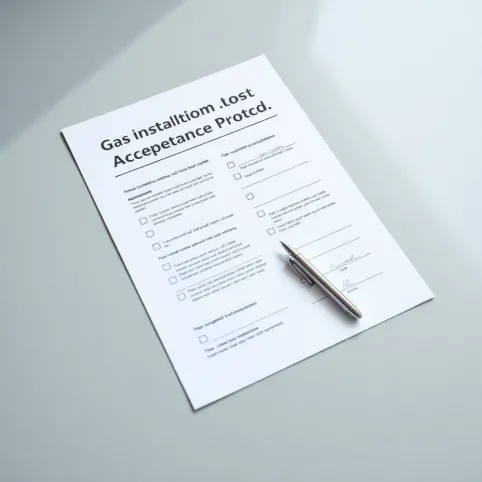 Protokół odbioru instalacji gazowej wewnętrznej wzór