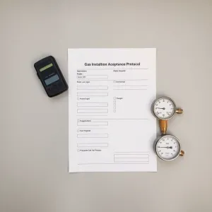 Protokół odbioru instalacji gazowej wzór