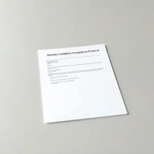 Protokół odbioru instalacji sanitarnej wzór