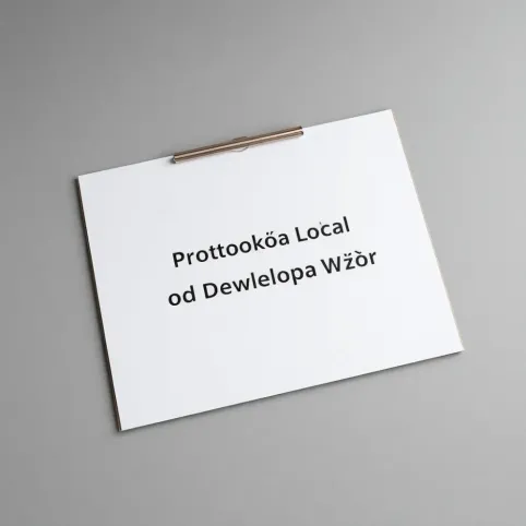 Protokół odbioru lokalu od dewelopera wzór