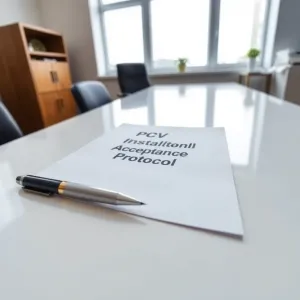 Protokół odbioru montażu okien PCV