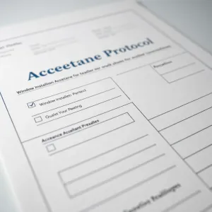 Protokół odbioru montażu okien wzór