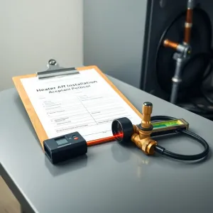 Protokół odbioru montażu urządzenia grzewczego