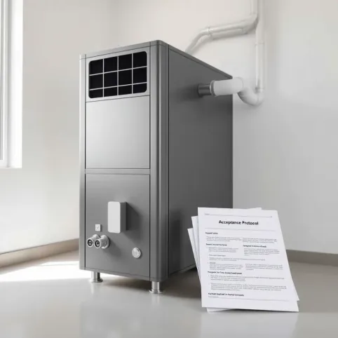 Protokół odbioru pompy ciepła wzór