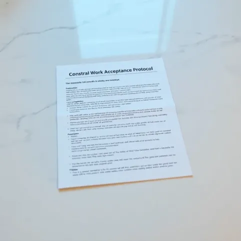 Protokół odbioru prac remontowych wzór