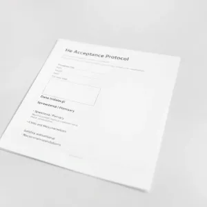 Protokół odbioru rekuperacji wzór