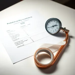 Protokół próby szczelności instalacji co