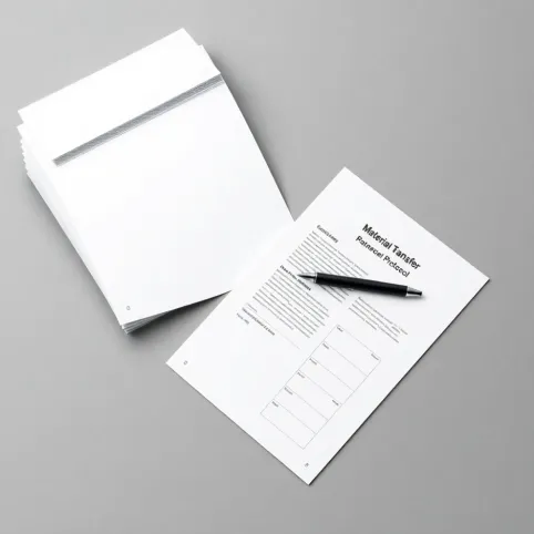 Protokół przekazania materiału wzór