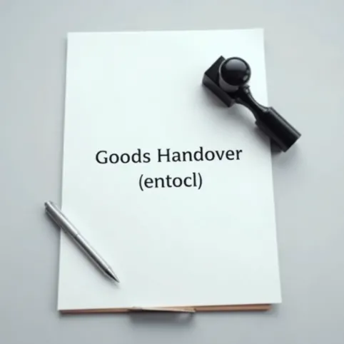 Protokół przekazania TOWARU wzór