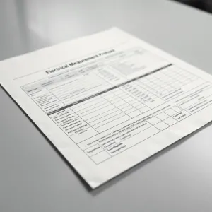 Protokół z pomiarów elektrycznych