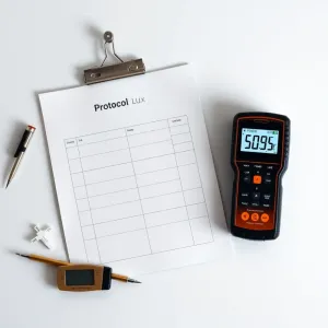 Protokół z pomiaru natężenia oświetlenia wzór