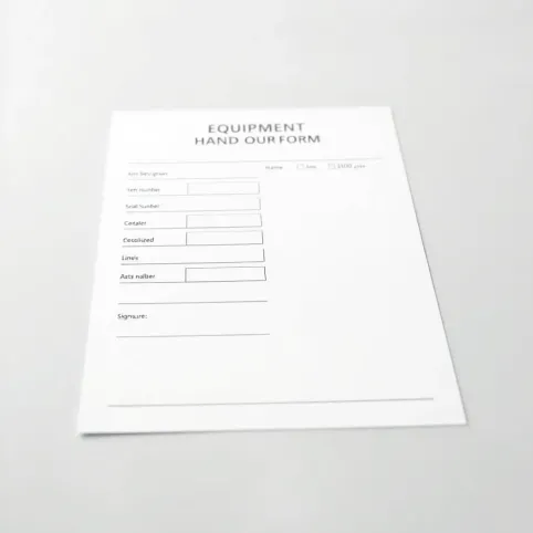 Protokół zdania sprzętu wzór