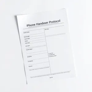 Protokół ZDAWCZOODBIORCZY telefonu wzór