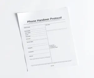 Protokół ZDAWCZOODBIORCZY telefonu wzór