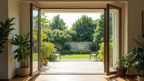 Przebudowa okna na drzwi tarasowe