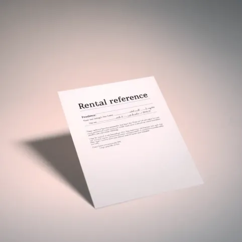 Referencje dla wynajmującego mieszkanie WZÓR