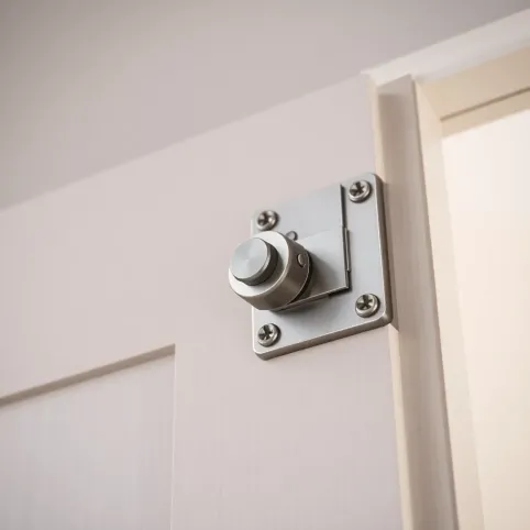 Regulacją drzwi na zawiasach góra dół