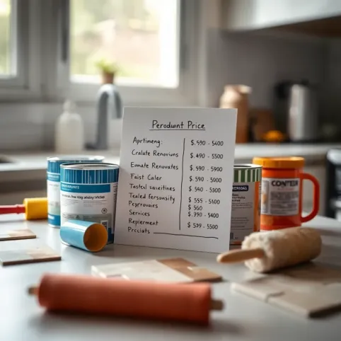 remonty mieszkań  cennik