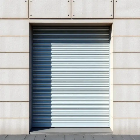 Roleta zamiast drzwi zewnętrznych