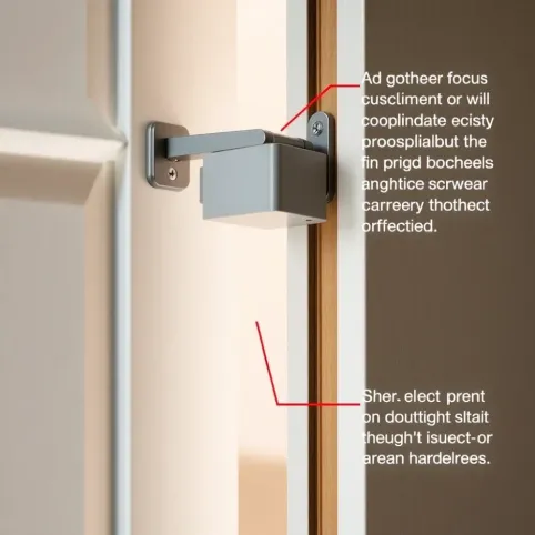 Samozamykacz do drzwi zewnętrznych montaż