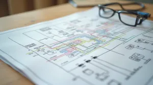 Schemat instalacji elektrycznej w mieszkaniu