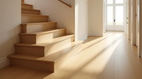 schody z paneli winylowych