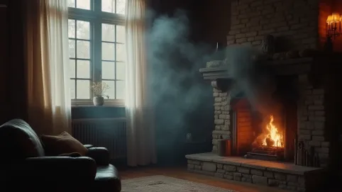 Smród z komina w pokoju