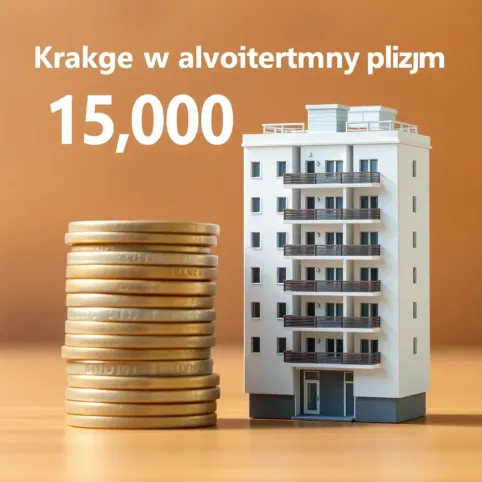 Średnia cena metra kwadratowego mieszkania w Krakowie