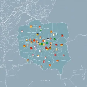 Średnie ceny mieszkań w polskich miastach 2024