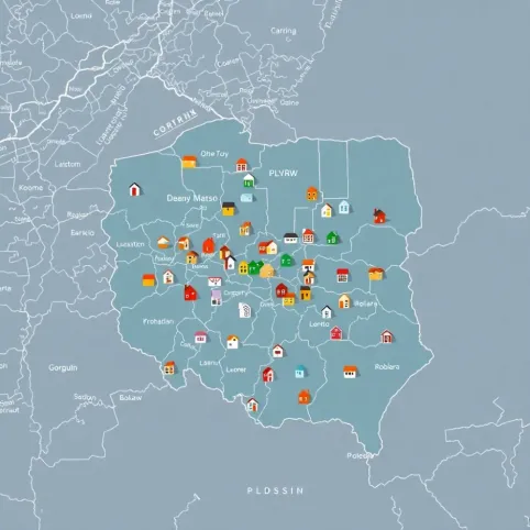 Średnie ceny mieszkań w polskich miastach 2024