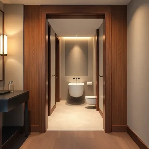 Szerokość drzwi do łazienki w hotelu